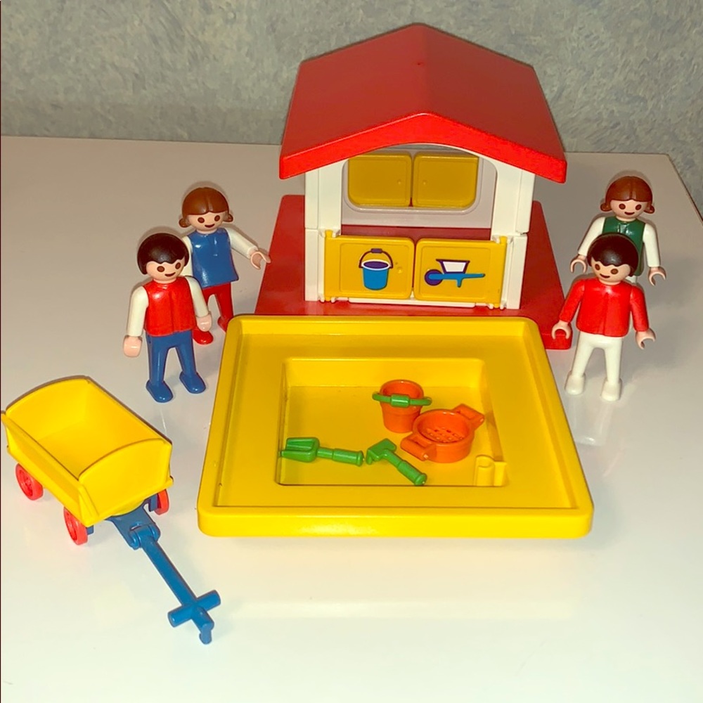 Playmobil Vintage Playhouse and Sandbox